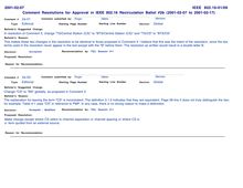 Comment Resolutions for Approval in IEEE 802.16 Recirculation Ballot #2b
