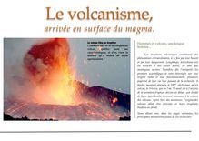 Le volcanisme : cours de SVT 4e