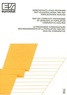 1990/1991 Community programme of censuses of population