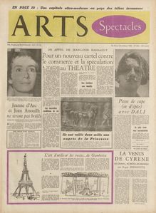 ARTS N° 434 du 22 octobre 1953