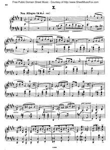 Partition No.10, Polish National Dances, Op.3, Scharwenka, Xaver