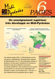 Un enseignement supérieur très développé en Midi-Pyrénées