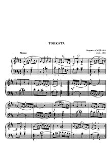 Partition , Toccata, A Treasure of Melodies, Poklad melodií, Melodien-Schatz