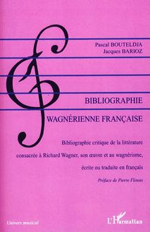 Bibliographie wagnérienne française