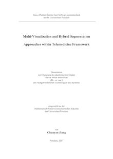 Multi-visualization and hybrid segmentation approaches within telemedicine framework [Elektronische Ressource] / von Chunyan Jiang