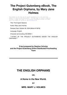 The English Orphans