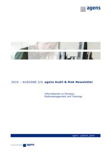 agens Audit Newsletter