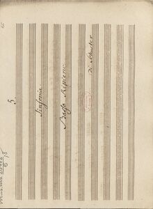 Partition violoncelles/Basses (ripieno 1), Sinfonia No.5 en B-flat major