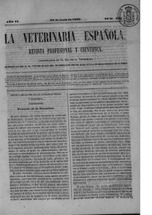La veterinaria española, n. 176 (1862)