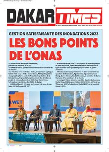 Dakar Times du 30/11/2023