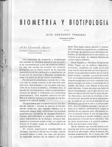 Biometría y biotipología
