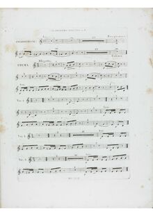 Partition clarinette 2 (B♭), Variations on  La Ci Darem la Mano 
