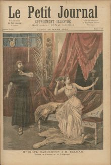 LE PETIT JOURNAL SUPPLEMENT ILLUSTRE  numéro 175 du 25 mars 1894