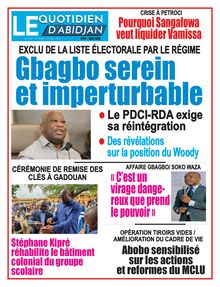 Le Quotidien d Abidjan n°4369 - du mardi 23 mai 2023