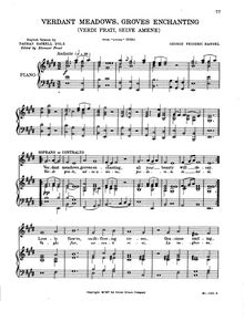 Partition complète, Alcina, Handel, George Frideric par George Frideric Handel