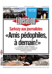 Libération du mercredi 24 novembre 2010, naissance de ...