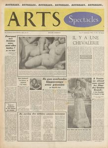 ARTS N° 375 du 05 septembre 1952