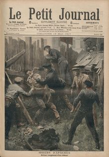 LE PETIT JOURNAL SUPPLEMENT ILLUSTRE  N° 861 du 19 mai 1907