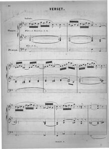 Partition 10e livraison (b), L Organiste Moderne, Lefébure-Wély, Louis James Alfred