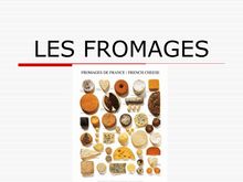 LES FROMAGES