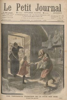 LE PETIT JOURNAL SUPPLEMENT ILLUSTRE  N° 895 du 13 janvier 1908