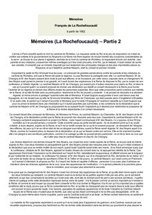 Mémoires (La Rochefoucauld)