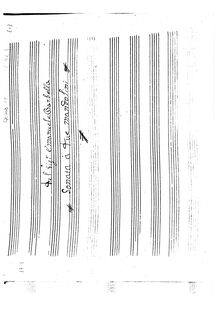 Partition complète (Gimo 17 version), Sonata a Due Mandolini (Gimo 15=16=17)