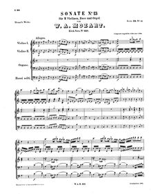 Partition complète, église Sonata, Church Sonata No.14Church Sonata No.15