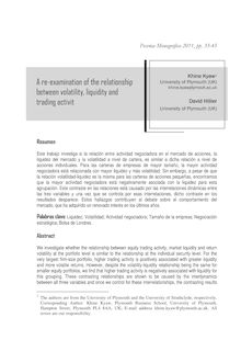 A re-examination of the relationship between volatility, liquidity and trading activity