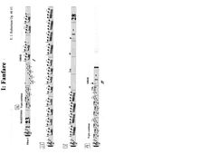 Partition hautbois 1,  pour orchestre, B flat, Robertson, Ernest John