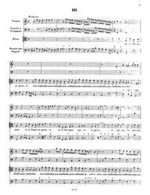 Partition en te, Domine, speravi, SWV 259, Symphoniae sacrae I, Op.6