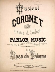 Partition complète, La Rose de Palerme, Op.232, Polka brillante