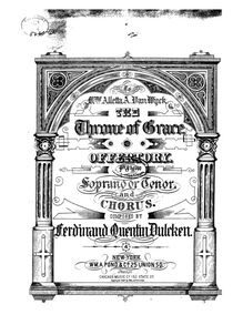 Partition complète, pour Throne of Grace, Offertory, A♭ major, Dulcken, Ferdinand Quentin