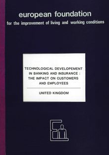 Technological development in banking and insurance