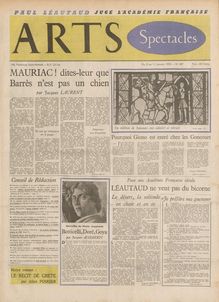 ARTS N° 497 du 05 janvier 1955