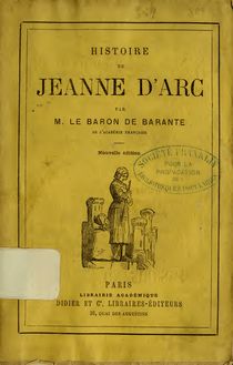 Histoire de Jeanne d Arc