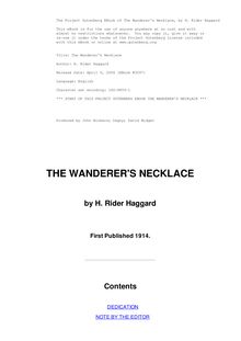 The Wanderer s Necklace