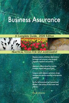 Business Assurance A Complete Guide - 2020 Edition