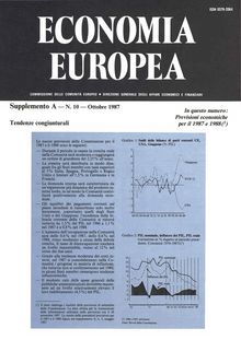 ECONOMIA EUROPEA. Supplemento A â€” N. 10 â€” Ottobre 1987
