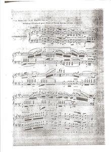 Partition Piano , partie, Rondo über Motiven aus Oberon, Ernst, Heinrich Wilhelm