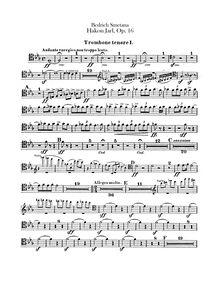 Partition Trombone 1 (alto), 2 (ténor), 3 (basse), Tuba, Hakon Jarl