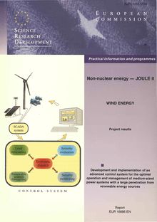 Development and implementation of an advanced control system for the optimal operation and management of medium-sized power systems with a large penetration from renewable power sources