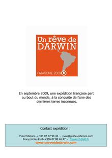 Contact expédition : En septembre 2009, une expédition française ...