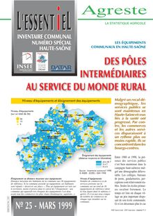 Haute-Saône : des pôles intermédiaires au service du monde rural 