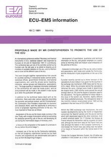 ECU-EMS information. 10 1991 Monthly