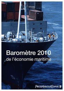 Baromètre 2010 de l économie maritime.