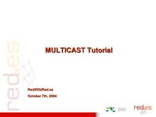 Multicast Tutorial