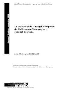 La bibliothèque Georges Pompidou de Châlons-en-Champagne ...