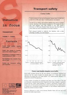 Statistics in focus. Transport No 3/2000. Transport safety
