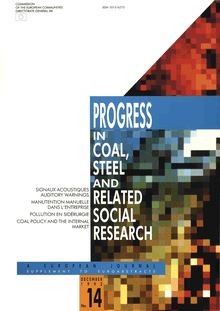 Progress in coal steel and related social research